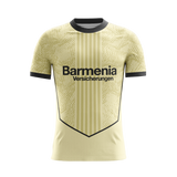 Sandstone Serenity soccer jersey front view — First XI Studio premium football kit