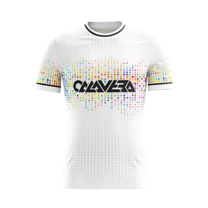 Spectrum Kinetic soccer jersey front view — First XI Studio premium football kit