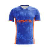 Urban Blueprint soccer jersey front view — First XI Studio premium football kit