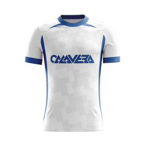 Alpine Precision soccer jersey front view — First XI Studio premium football kit