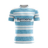 Alpine Horizon soccer jersey front view — First XI Studio premium football kit