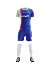 Dual Legacy football jersey back view — First XI Studio performance wear
