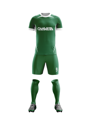 Forest Vanguard football jersey back view — First XI Studio performance wear