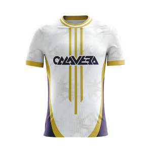 Gilded Zenith soccer jersey front view — First XI Studio premium football kit