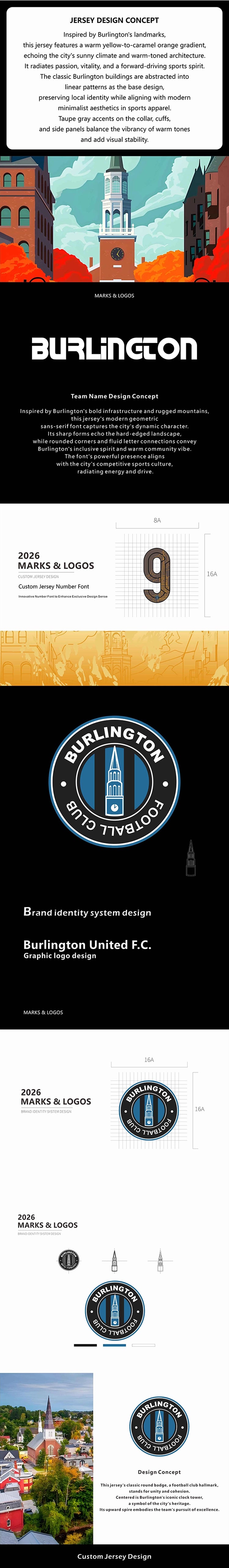 Burlington F.C. Club Kit