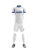 Alpine Precision football jersey back view — First XI Studio performance wear