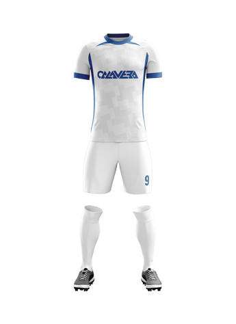 Alpine Precision football jersey back view — First XI Studio performance wear