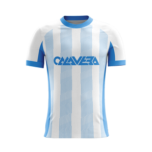 Ether Flow soccer jersey front view — First XI Studio premium football kit